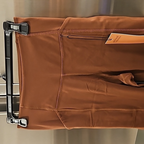 💕GIRLFRIEND COLLECTIVE💕 Compressive Pocket Leggings ~ Earth Brown Medium M NWT - Picture 12 of 16